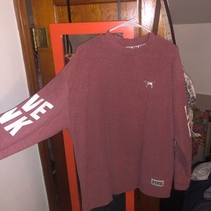 VS PINK COMFY SWEATSHIRT